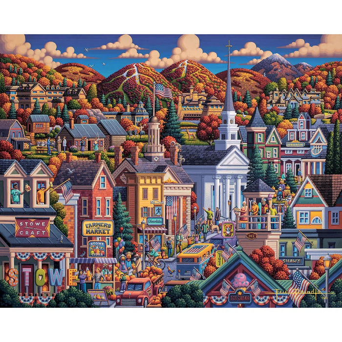 Stowe Vermont 500 Piece Jigsaw Puzzle Dowdle - for just $19.99! 