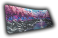 "Stream of Serenity" — Cherry Blossom Deskmat - for just $49.95! 