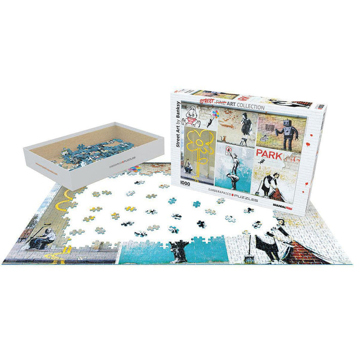 Street Art by Banksy 1000 Piece Jigsaw Puzzle Eurographics - for just $19.99! 