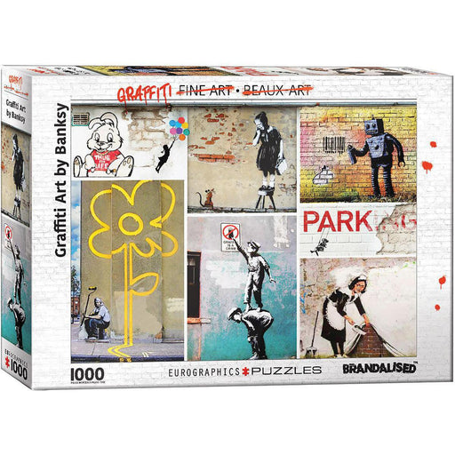 Street Art by Banksy 1000 Piece Jigsaw Puzzle Eurographics - for just $19.99! 