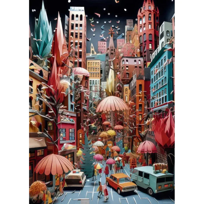 Street Canyon Paper-Like 1000 Piece Jigsaw Puzzle Heye - for just $29.99! 