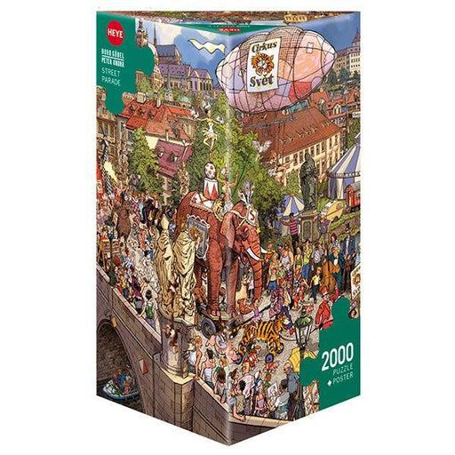 Street Parade Circus 2000 Piece Jigsaw Puzzle Heye - for just $49.99! 