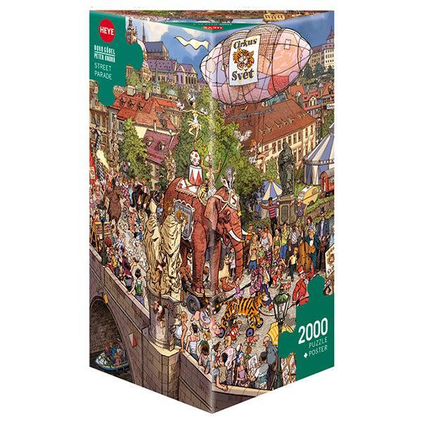 Street Parade Circus 2000 Piece Jigsaw Puzzle Heye - for just $49.99! 