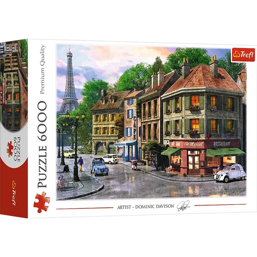Street of Paris 6000 Piece Jigsaw Puzzle Trefl - for just $49.99! 
