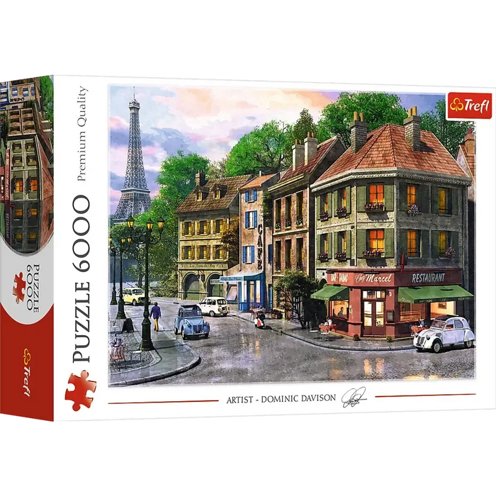 Street of Paris 6000 Piece Jigsaw Puzzle Trefl - for just $49.99! 
