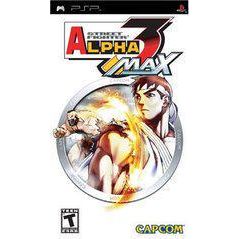 Front cover view of Street Fighter Alpha 3 Max - PSP