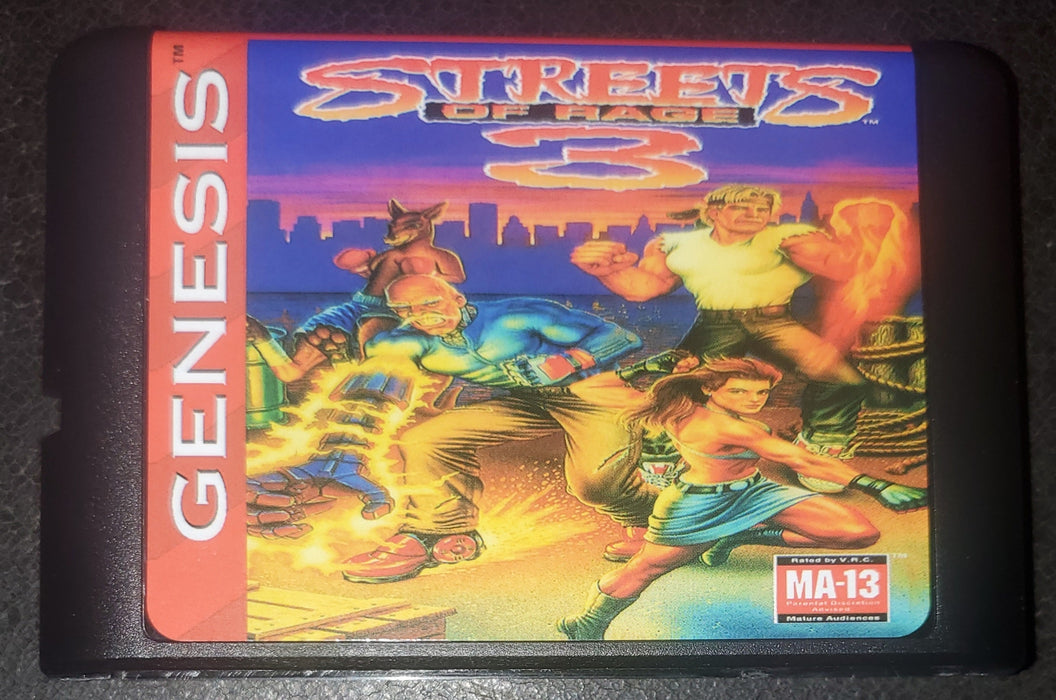 Sega Genesis Mega Drive Video Game Cartridges - for just $18.99! 