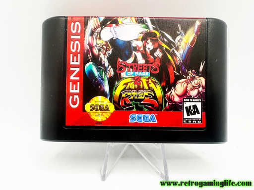 Streets of Rage 2 Fight N Rage Sega Genesis Repro Game Cart - for just $19.99! 