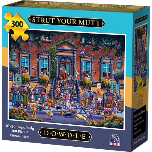 Strut Your Mutt 300 Piece Jigsaw Puzzle Dowdle - for just $14.99! 