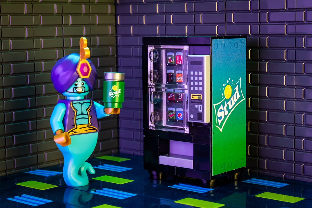 Stud - B3 Customs Soda Vending Machine made using LEGO parts - Just $19.99! Shop now at Retro Gaming of Denver