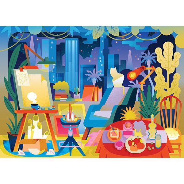 Studio Apartment 1000 Piece Jigsaw Puzzle Holiyay - for just $29.99! 