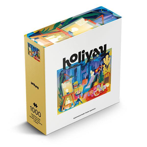 Studio Apartment 1000 Piece Jigsaw Puzzle Holiyay - for just $29.99! 