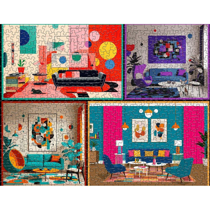 Stylish Spaces 500 Piece Jigsaw Puzzle Springbok - for just $17.99! 