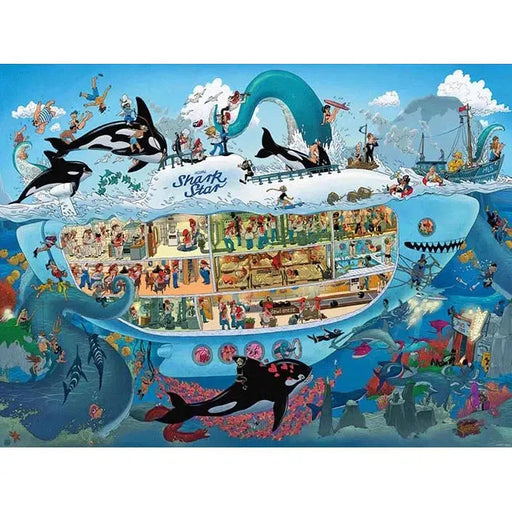Submarine Fun 1500 Piece Jigsaw Puzzle Heye - for just $39.99! 