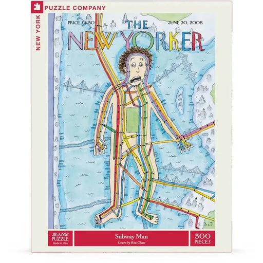 Subway Man 500 Piece Jigsaw Puzzle NYPC - for just $26.99! 