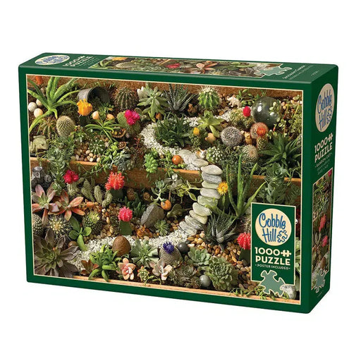Succulent Garden 1000 Piece Jigsaw Puzzle Cobble Hill - for just $19.99! 