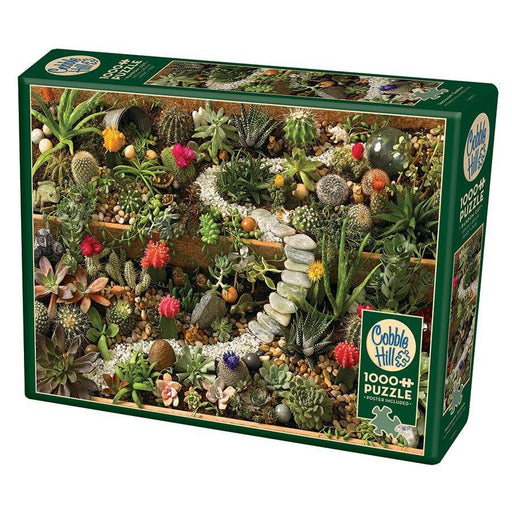 Succulent Garden (Large Box) 1000 Piece Jigsaw Puzzle Cobble Hill - for just $19.99! 