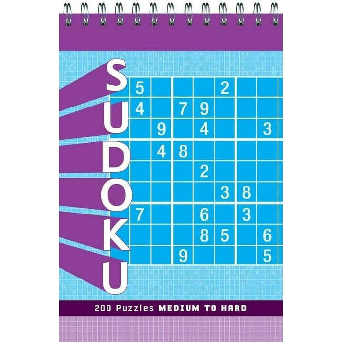 Sudoku Puzzle Book 200 Puzzles Medium to Hard Chronicle - for just $8.99! 