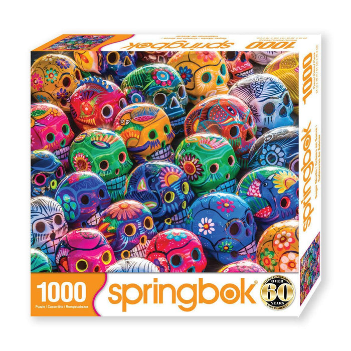 Sugar Skull 1000 Piece Jigsaw Puzzle Springbok - for just $19.99! 
