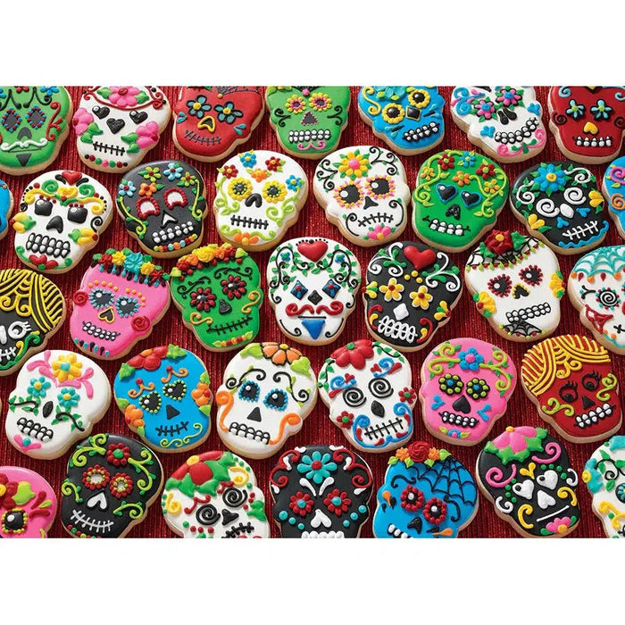 Sugar Skull Cookies 1000 Piece Jigsaw Puzzle Cobble Hill - for just $19.99! 