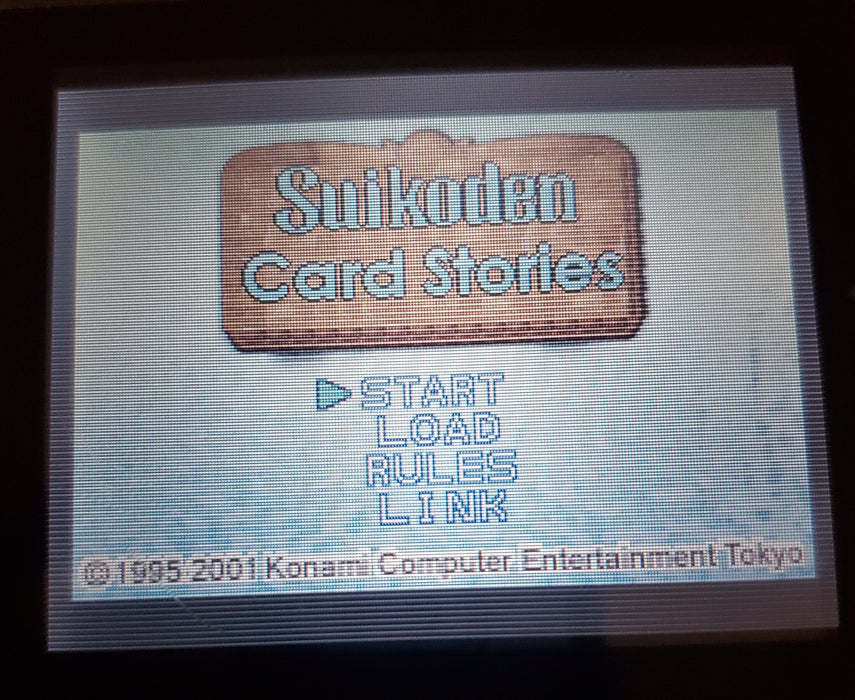 Suikoden Card Stories GBA Video Game Boy Advance Nintendo - for just $11.50! 