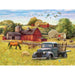 Summer Afternoon on the Farm 275 Large Piece Jigsaw Puzzle Cobble Hill - for just $17.99! 