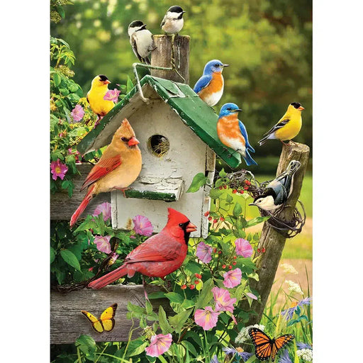 Summer Birdhouse 500 Piece Jigsaw Puzzle Cobble Hill - for just $17.99! 