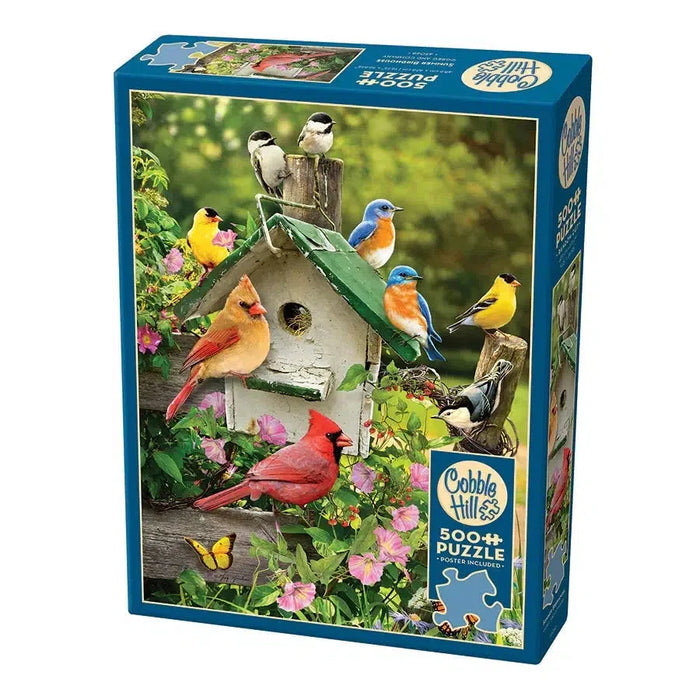 Summer Birdhouse 500 Piece Jigsaw Puzzle Cobble Hill - for just $18.99! 