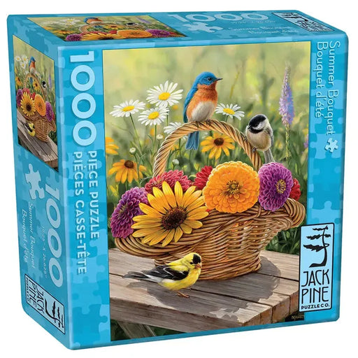 Summer Bouquet 1000 Piece Jigsaw Puzzle Jack Pine - for just $14.99! 