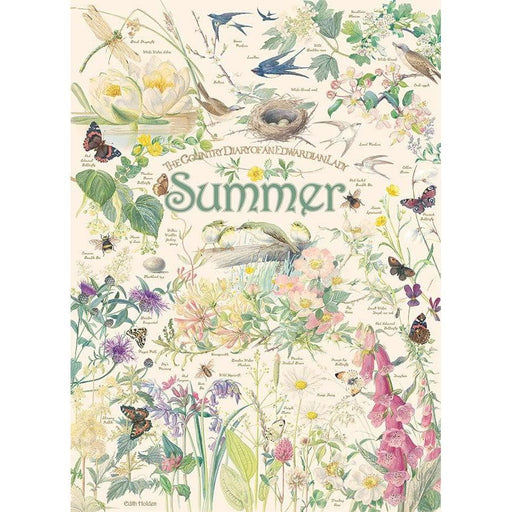 Summer Country Diary 1000 Piece Jigsaw Puzzle Cobble Hill - for just $19.99! 