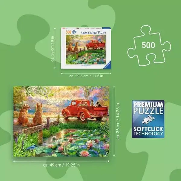 Summer Love 500 Piece Jigsaw Puzzle Ravensburger - for just $19.99! 