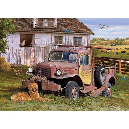 Summer Truck 1000 Piece Jigsaw Puzzle Cobble Hill - for just $19.99! 