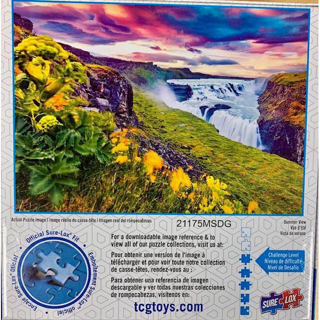 Summer View Puzzler's Choice 1000 Piece Jigsaw Puzzle Sure Lox - for just $14.99! 