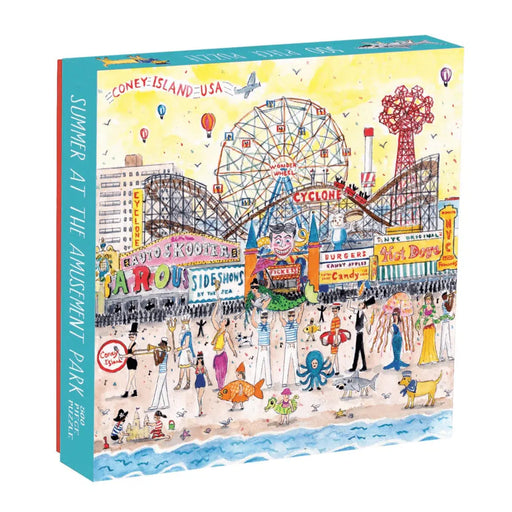 Summer at the Amusement Park 500 Piece Jigsaw Puzzle Galison - for just $17.99! 