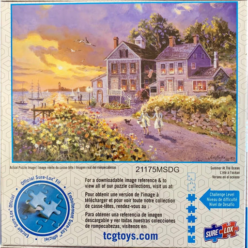 Summer at the Ocean Nostalgia 1000 Piece Jigsaw Puzzle Sure Lox - for just $14.99! 