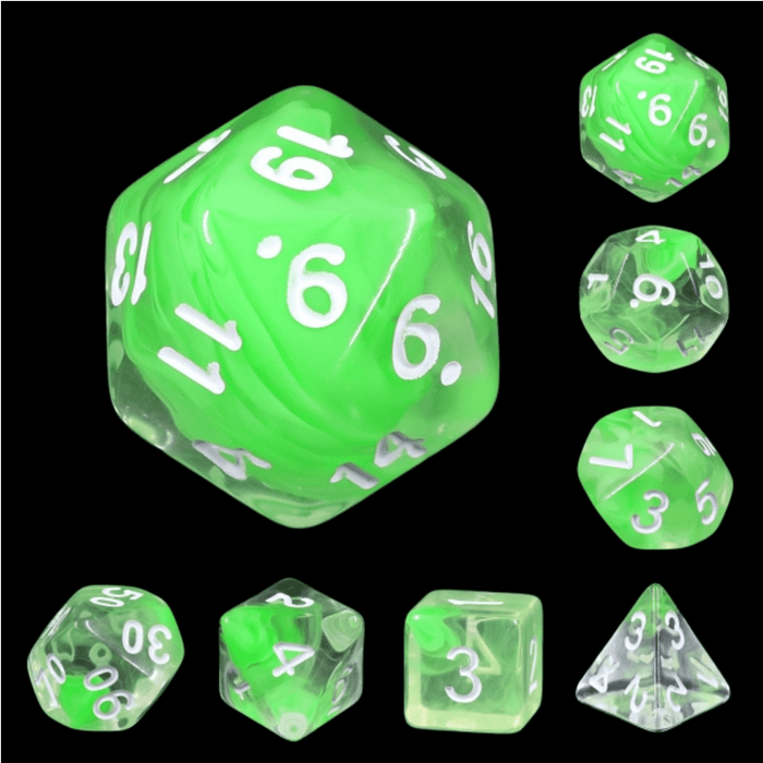 Summer Limes RPG Dice Set - for just $10.99! 
