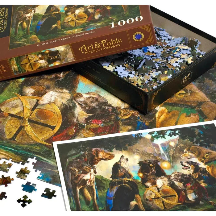 Summit at Iris Glen 1000 Piece Premium Jigsaw Puzzle Art & Fable - for just $34.99! 