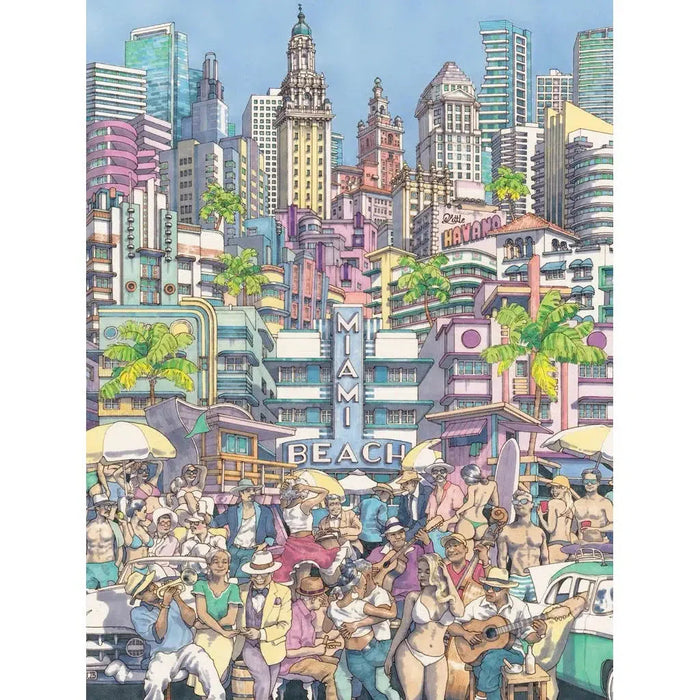 Sun Kissed City 500 Piece Jigsaw Puzzle NYPC - for just $22.99! 