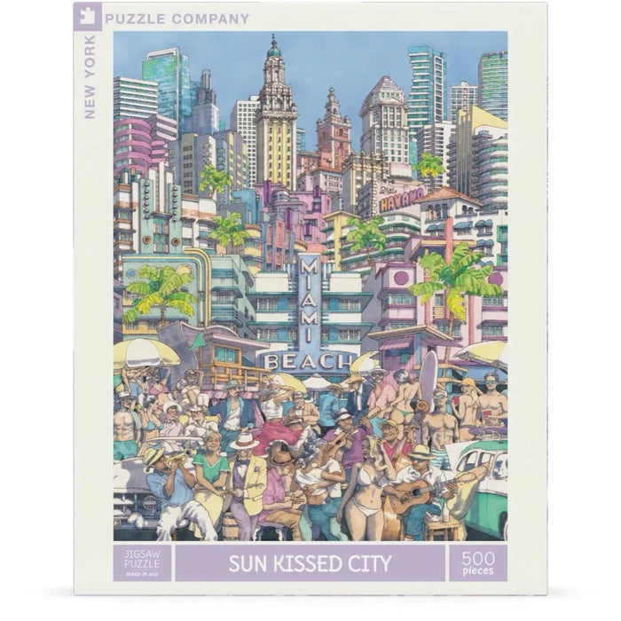 Sun Kissed City 500 Piece Jigsaw Puzzle NYPC - for just $22.99! 