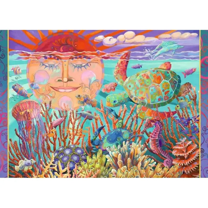 Sun & Sea 500 Large Piece Jigsaw Puzzle Ravensburger - for just $24.99! 