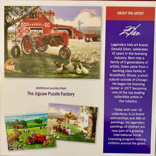 Sunday Afternoon on the Farm McCormick Farmall 1000 Piece Jigsaw Puzzle Leap Year - for just $14.99! 