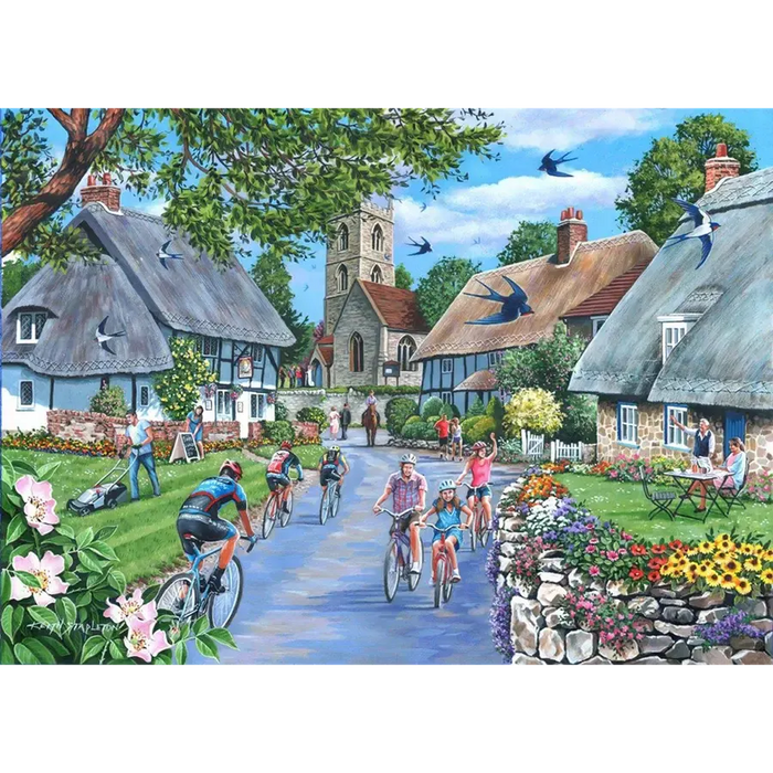 Sunday Morning 500 Big Piece Jigsaw Puzzle HOP - for just $24.99! 