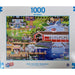 Sunday at the Covered Bridge Art Gallery 1000 Piece Jigsaw Puzzle Sure Lox - for just $14.99! 