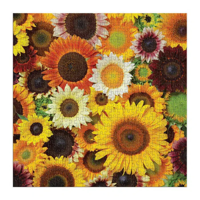 Sunflower Blooms 500 Piece Jigsaw Puzzle Galison - for just $17.99! 