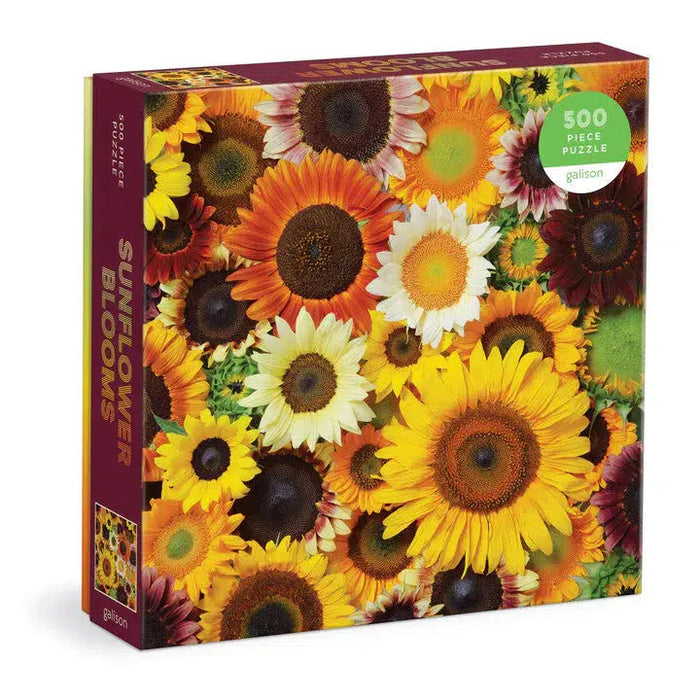 Sunflower Blooms 500 Piece Jigsaw Puzzle Galison - for just $17.99! 