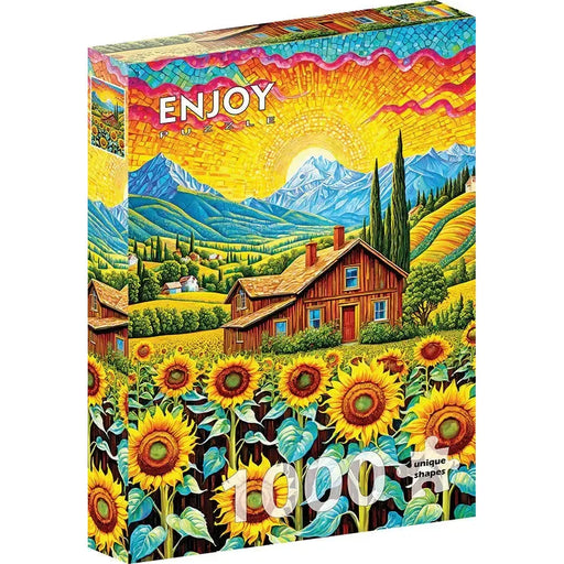 Sunflower House 1000 Piece Jigsaw Puzzle Enjoy - for just $24.99! 