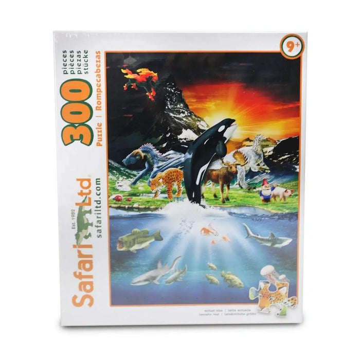 Sunrise Jubilee 300 Piece Jigsaw Puzzle Safari - for just $19.99! 