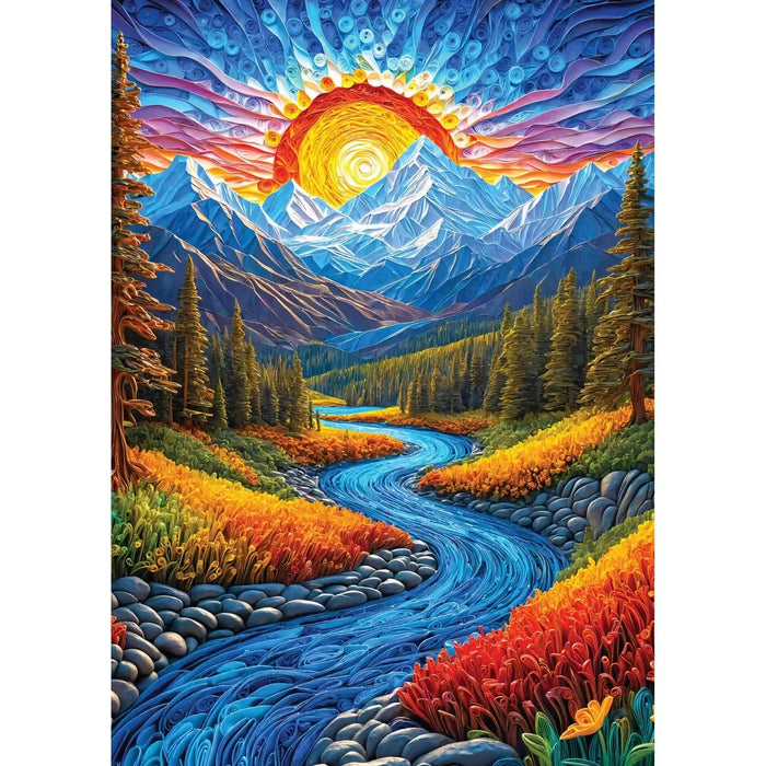 Sunrise Landscape 1000 Piece Jigsaw Puzzle Enjoy - for just $24.99! 