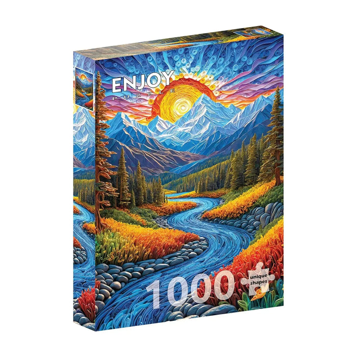 Sunrise Landscape 1000 Piece Jigsaw Puzzle Enjoy - for just $24.99! 