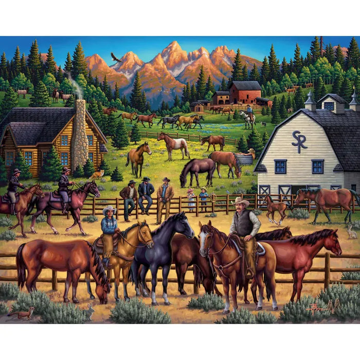 Sunrise Ranch 1000 Piece Jigsaw Puzzle Boardwalk - for just $23.99! 